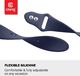 Crong Crong Liquid Band - Pasek Apple Watch 42/44 mm (granatowy) uniwersalny 1
