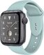 Crong Crong Liquid Band - Pasek Apple Watch 42/44 mm (turkusowy) uniwersalny 5