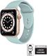 Crong Crong Liquid Band - Pasek Apple Watch 42/44 mm (turkusowy) uniwersalny 7