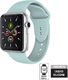 Crong Crong Liquid Band - Pasek Apple Watch 42/44 mm (turkusowy) uniwersalny 8