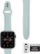 Crong Crong Liquid Band - Pasek Apple Watch 42/44 mm (turkusowy) uniwersalny 9