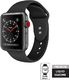 Crong Crong Liquid Band - Pasek Apple Watch 42/44 mm (czarny) uniwersalny 2