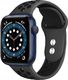 Crong Crong Duo Sport Band - Pasek Apple Watch 38/40 mm (szary/czarny) uniwersalny 1