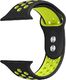 Crong Crong Duo Sport Band - Pasek Apple Watch 38/40 mm (czarny/limonkowy) uniwersalny 3