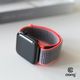 Crong Crong Nylon Band - Pasek sportowy Apple Watch 38/40 mm (Electric Pink) uniwersalny 2