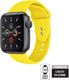 Crong Crong Liquid Band - Pasek Apple Watch 38/40 mm (żółty) uniwersalny 1