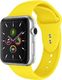 Crong Crong Liquid Band - Pasek Apple Watch 38/40 mm (żółty) uniwersalny 5