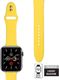 Crong Crong Liquid Band - Pasek Apple Watch 42/44 mm (żółty) uniwersalny 10
