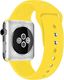 Crong Crong Liquid Band - Pasek Apple Watch 42/44 mm (żółty) uniwersalny 4