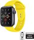 Crong Crong Liquid Band - Pasek Apple Watch 42/44 mm (żółty) uniwersalny 9