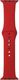 Crong Crong Liquid Band - Pasek Apple Watch 42/44 mm (czerwony) uniwersalny 8