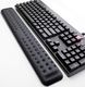 VAYDEER Podpórka pod nadgarstki z klawiaturą do gier Tenkeyless Podpórka pod dłonie z pianki memory do biura, PC, laptopa, pisania na komputerze Mac oraz uśmierzania bólu nadgarstka i naprawy (44 cm, czarny) 1