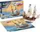Revell 05684 Mayflower-400th Anniversary Prawdziwie oryginalny zestaw modeli do składania dla zaawansowanych użytkowników, z podstawowymi akcesoriami, niepomalowany 1