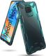 Ringke Etui Ringke Fusion X do Xiaomi Redmi Note 9S/ Pro/ Max Turquoise Green + Szkło 3mk uniwersalny 1