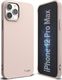 Ringke Etui obudowa Ringke Air S do Apple iPhone 12 Pro Max Pink Sand + Szkło Alogy uniwersalny 2