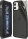 Ringke Etui obudowa Ringke Air case do Apple iPhone 12 Mini 5.4 Smoke Black + Szkło Alogy uniwersalny 2