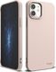 Ringke Etui obudowa Ringke Air S do Apple iPhone 12 Mini 5.4 Pink Sand + Szkło Alogy uniwersalny 3