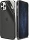 Ringke Etui obudowa Ringke Air do Apple iPhone 12/ 12 Pro 6.1 Smoke Black + Szkło Alogy uniwersalny 2