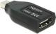 Adapter AV Delock DisplayPort Mini - HDMI czarny (65552) 1