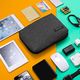 Torba Bagsmart Torba bagsmart, elektroniczny organizer podróżny na kabel do ładowania telefonu, power bank, pamięć USB, karty SD (czarne) 7