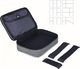 Torba Bagsmart Torby na kable bagsmart, dwuwarstwowa torba podróżna na kable, ładowarka, iPad, Ipad Air, tablet do 10,5 cala, adapter, mysz, karty SD (szare) 2