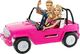 Lalka Barbie Mattel - Jeep Beach Cruiser z Barbie i Kenem (CJD12) 3