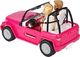 Lalka Barbie Mattel - Jeep Beach Cruiser z Barbie i Kenem (CJD12) 4