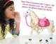 Mattel Barbie FTF02 - wymarzony koń i lalka, biegnący i tańczący koń z czujnikami dotyku i hałasu, zabawki dla dziewczynek od 3 lat 4