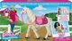 Mattel Barbie FTF02 - wymarzony koń i lalka, biegnący i tańczący koń z czujnikami dotyku i hałasu, zabawki dla dziewczynek od 3 lat 7