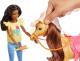 Lalka Barbie Mattel - Stadnina koni z brunetkami (FXH16) 3
