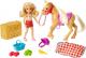 Lalka Barbie Mattel Sweet Orchard Farm - Chelsea i kucyk (GFF50) 1