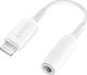 Adapter USB Anker Anker Adapter audio 3,5 mm ze złączem Lightning, z certyfikatem MFi Lightning na złącze żeńskie 3,5 mm, obsługuje regulację głośności i mikrofon do słuchawek dousznych, słuchawek nausznych 1