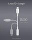 Adapter USB Anker Anker Adapter audio 3,5 mm ze złączem Lightning, z certyfikatem MFi Lightning na złącze żeńskie 3,5 mm, obsługuje regulację głośności i mikrofon do słuchawek dousznych, słuchawek nausznych 1