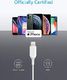 Adapter USB Anker Anker Adapter audio 3,5 mm ze złączem Lightning, z certyfikatem MFi Lightning na złącze żeńskie 3,5 mm, obsługuje regulację głośności i mikrofon do słuchawek dousznych, słuchawek nausznych 2