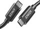 Kabel USB Anker Anker Kabel Thunderbolt 3.0 USB-C na USB-C 50 cm obsługuje superszybkie ładowanie i szybki transfer danych, dla MacBook Pro, MacBook 2016, iPad Pro 2020, Google Pixel, Nexus 6P, Huawei Matebook 1