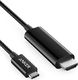Kabel USB Anker Anker Kabel USB-C do HDMI, do transmisji wideo 4K 60Hz, i trwały kabel przejściowy o długości 180 cm, do Samsung S9 / S8 / Note 8, MacBook Pro 13 / 15 1