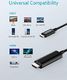 Kabel USB Anker Anker Kabel USB-C do HDMI, do transmisji wideo 4K 60Hz, i trwały kabel przejściowy o długości 180 cm, do Samsung S9 / S8 / Note 8, MacBook Pro 13 / 15 3