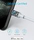 Kabel USB Anker Anker Powerline III USB-C na przewodzie Lightning, kabel z certyfikatem MFi 30 cm, błyskawiczne prędkości ładowania dla iPhone'a SE / 11/11 Pro / X / XS / XR Max / 8 Plus / AirPods Pro, obsługuje Power Delivery, biały 2