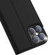 Dux Ducis Etui IPHONE 12 PRO MAX z klapką Dux Ducis skórzane Skin Leather czarne 2