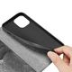 Dux Ducis Dux Ducis Kado kabura etui portfel pokrowiec z klapką iPhone 12 mini czarny uniwersalny 5