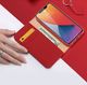 Dux Ducis DUX DUCIS Wish skórzane etui pokrowiec ze skóry naturalnej iPhone 12 Pro / iPhone 12 czerwony uniwersalny 3