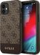 Guess Guess GUHCP12SG4GLBR iPhone 12 mini 5,4 brązowy/brown hardcase 4G Stripe Collection 1