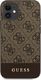 Guess Guess GUHCP12SG4GLBR iPhone 12 mini 5,4 brązowy/brown hardcase 4G Stripe Collection 3