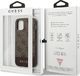 Guess Guess GUHCP12SG4GLBR iPhone 12 mini 5,4 brązowy/brown hardcase 4G Stripe Collection 8