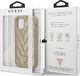 Guess Guess GUHCP12LPUVQTMLBE iPhone 12 Pro Max 6,7 złoty/gold hardcase V-Quilted Collection 7