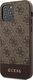 Guess Guess GUHCP12LG4GLBR iPhone 12 Pro Max 6,7 brązowy/brown hardcase 4G Stripe Collection uniwersalny 2