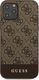 Guess Guess GUHCP12LG4GLBR iPhone 12 Pro Max 6,7 brązowy/brown hardcase 4G Stripe Collection uniwersalny 3