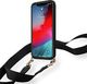 Guess Etui Guess GUHCP12MPUSTCRBK do iPhone 12/12 Pro 6,1 black/czarny hardcase Silicone Printed Logo Strap (111531) - om-70623 3