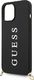Guess Etui Guess GUHCP12MPUSTCRBK do iPhone 12/12 Pro 6,1 black/czarny hardcase Silicone Printed Logo Strap (111531) - om-70623 4