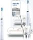 Szczoteczka Philips Szczoteczka soniczna Sonicare DiamondClean biało-srebrna HX9339/89 1